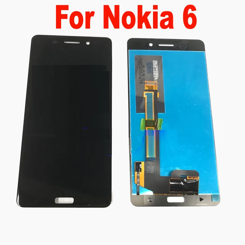 

LTPro 100% Original LCD Touch Screen For Nokia 6 TA-1000 TA-1003 TA-1021 TA-1025 TA-1033 display sensor Digitizer Assembly