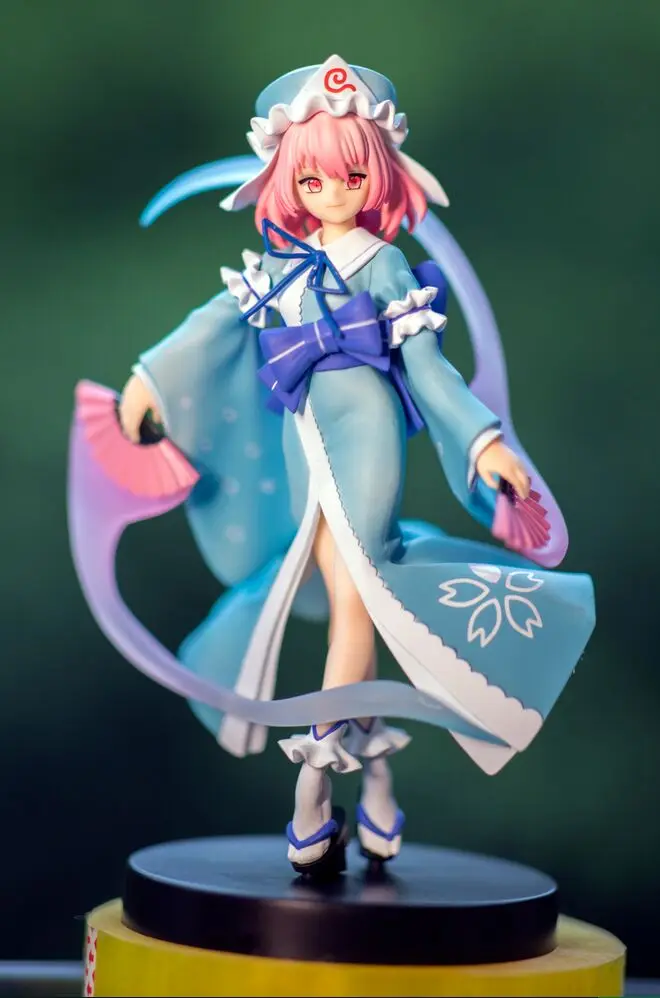 Японская Оригинальная фигурка Аниме Saigyouji Yuyuko TouHou Project Коллекционная модель