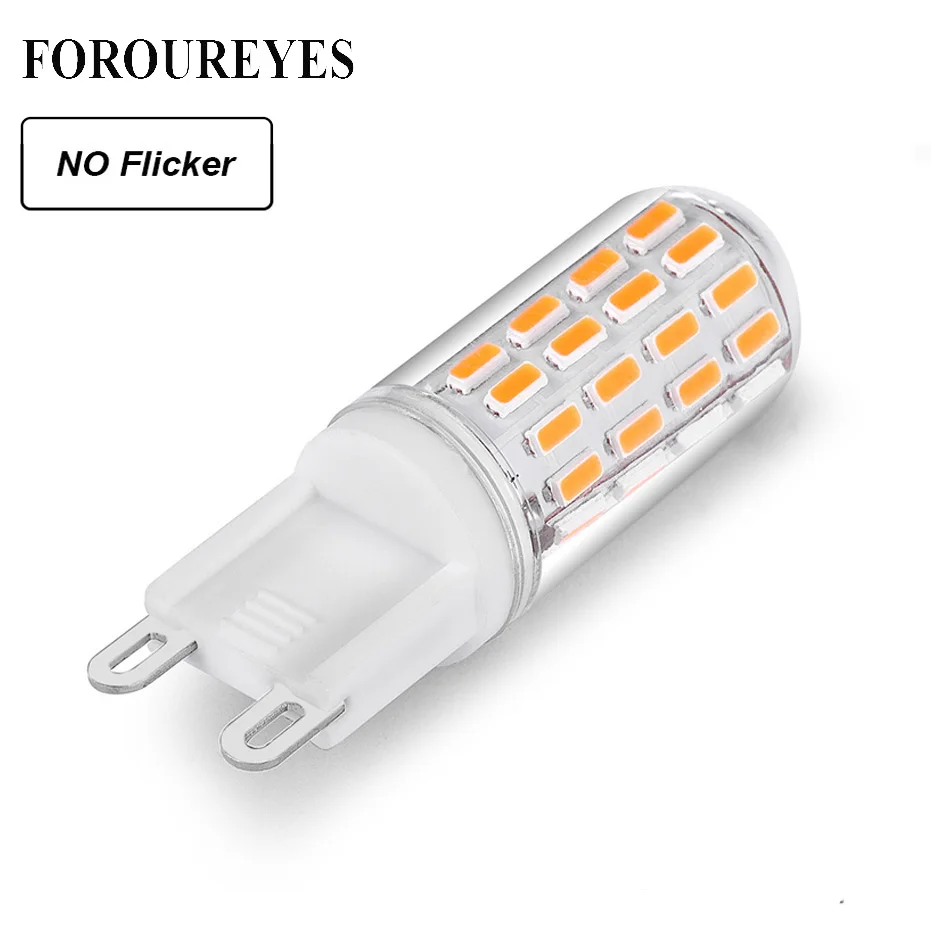 6 Pack G9 Led Lamp AC100V 220V 52 Pcs SMD4014 Ultra Heldere Verlichting