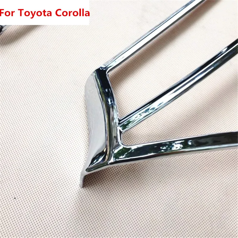 Для Toyota Corolla (E170) 2014 2015 ABS хромированный задний фонарь для автомобиля крышка лампы
