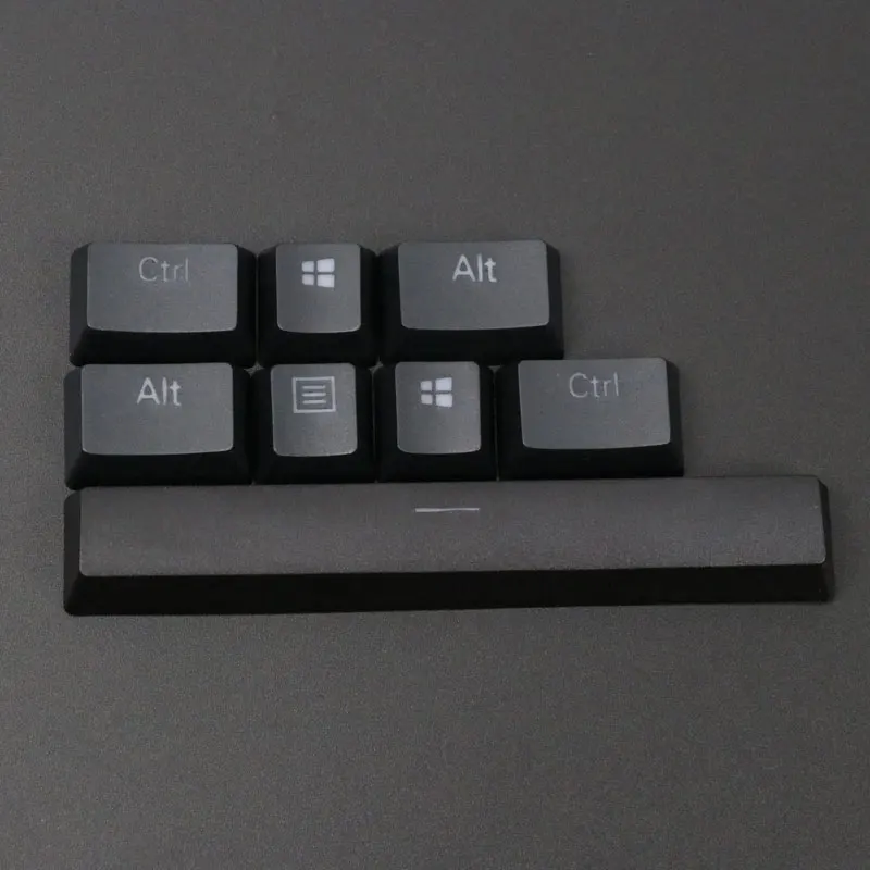 

OEM PBT 8pcs Keycaps for Razer Blackwidow Coolmaster flagship Gaming Mechanical Keyboard 6colors