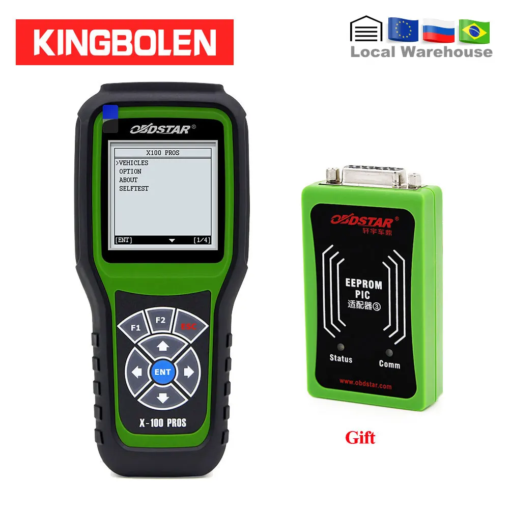 

OBDStar X100 PROS C+D+E Model OBD2 Diagnostic Tool X-100 PROS Auto Key Programmer Odometer Correction EEPROM Adapter IMMOBILISER