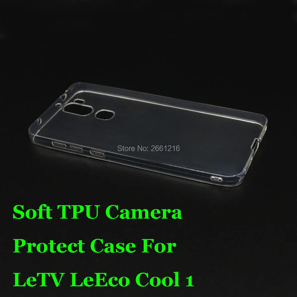 

For LeEco Cool 1 Ultra Thin Soft TPU Silicon Gel Transparent Camera Protect Case Back Housing Cover For Letv LeEco Cool 1 5.5"