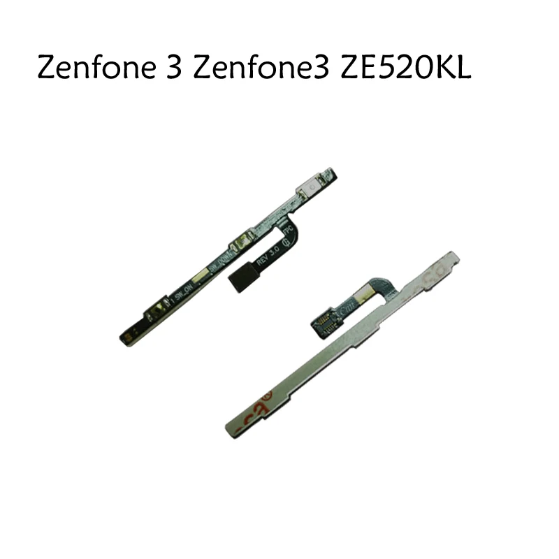 1 шт./лот, новая кнопка включения/выключения питания+ кнопка увеличения/уменьшения громкости, гибкий кабель для Zenfone 3 Zenfone3 ZE520KL, запасные части для телефона