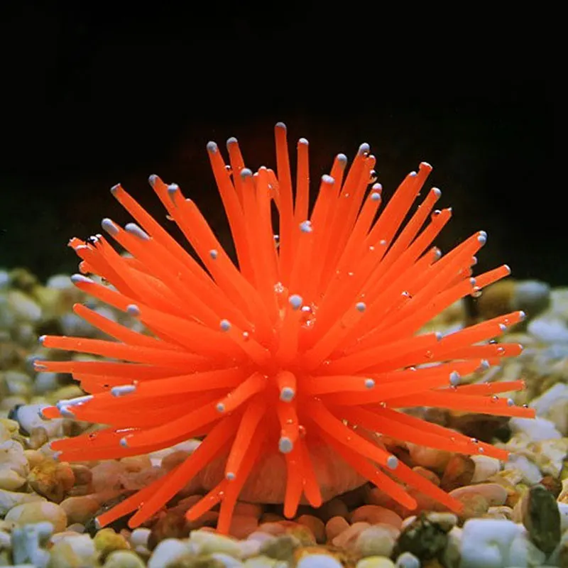 10PCS/ lot Simulation Small Sea Urchin Ball Fish Tank Aquarium