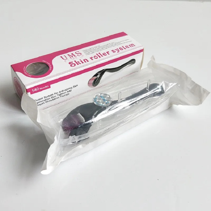 DRS 540 микро иглы Дерма ролик Титан mezoroller microneedle dr ручка машина для ухода за кожей и