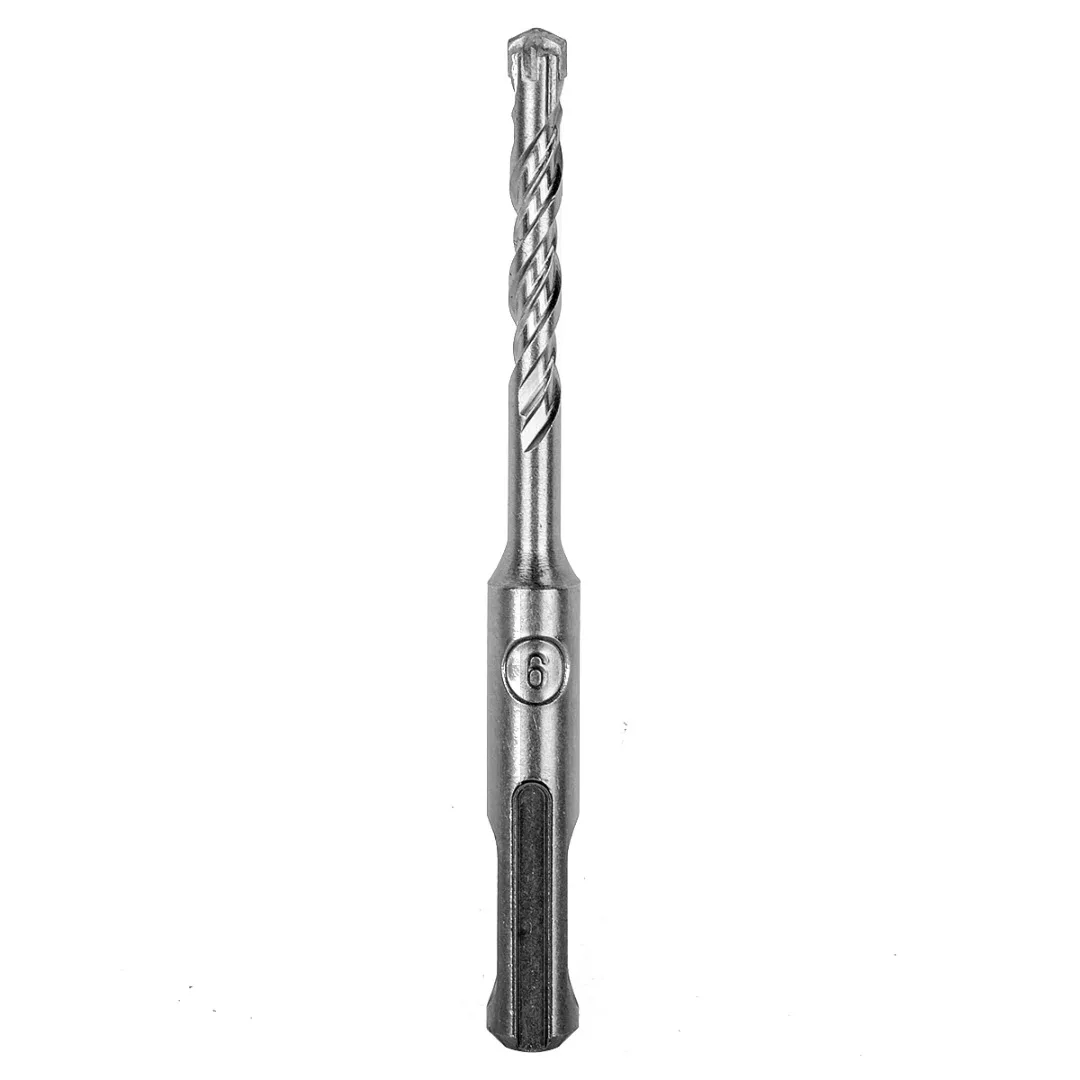 DWZ 110mm 5/6/8/10 mm SDS Plus Masonry Crosshead Twin spiral Hammer Drill Bits