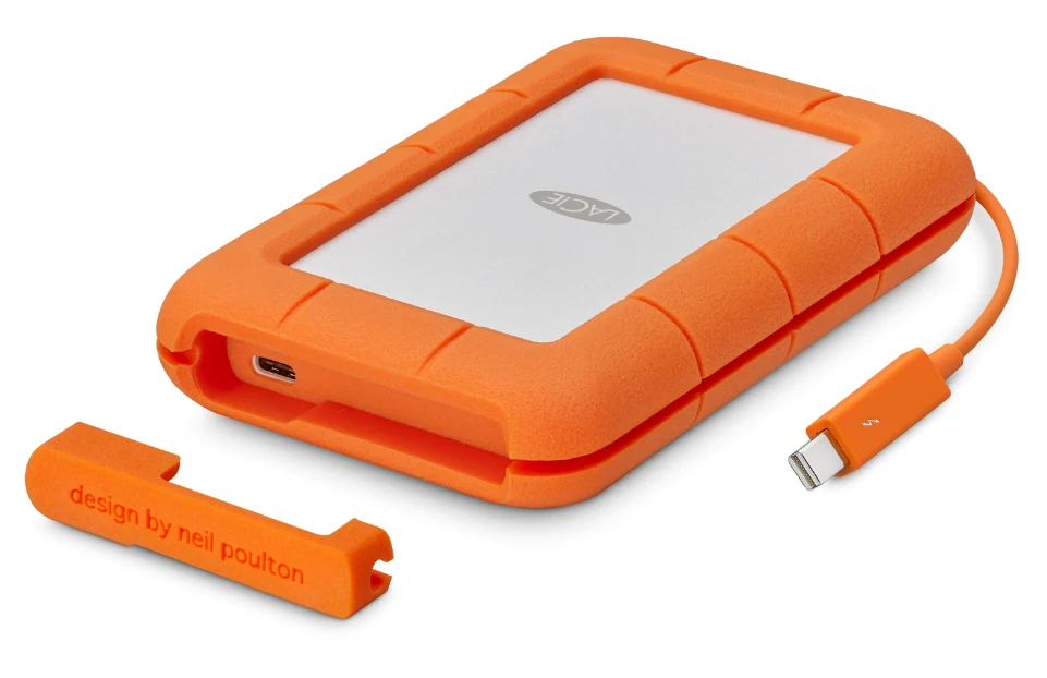 

LaCie Rugged, 1000 GB, 2.5", USB Type-A, 3.0 (3.1 Gen 1), Orange