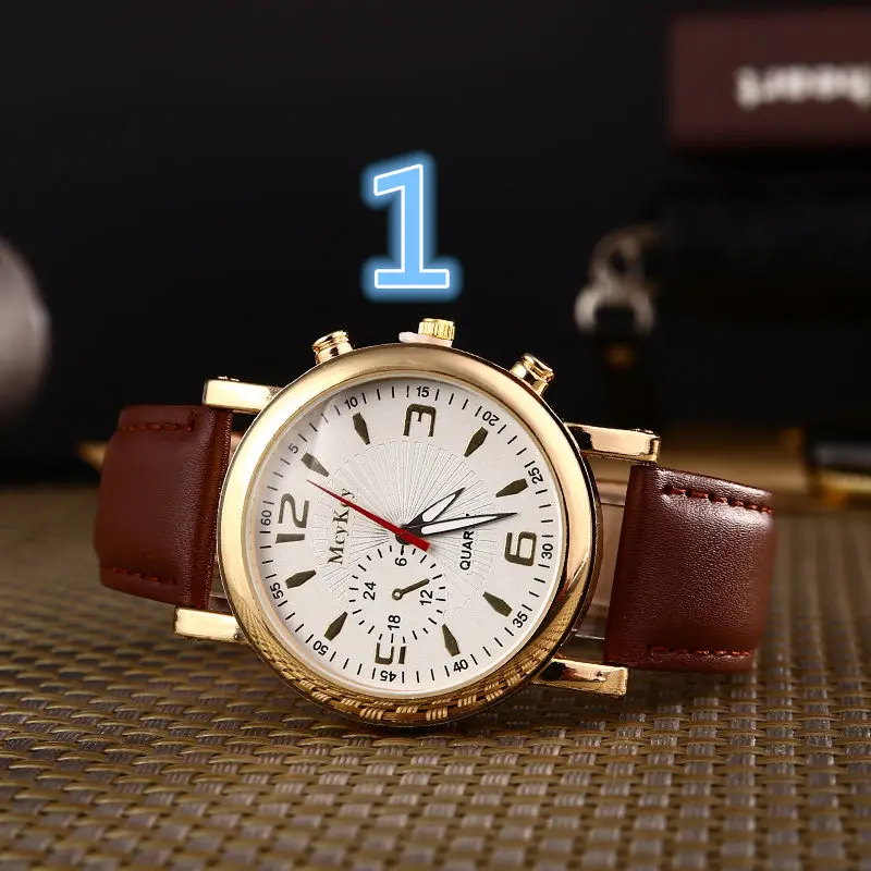 

men Luxury Stainless Steel Quartz