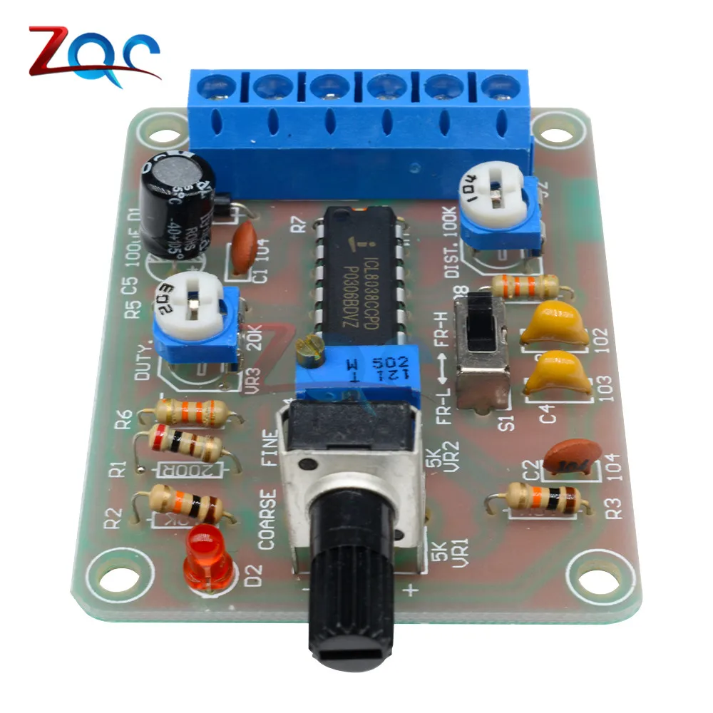 ICL8038 модуль монолитного генератора сигналов комплект DIY синусоидальный