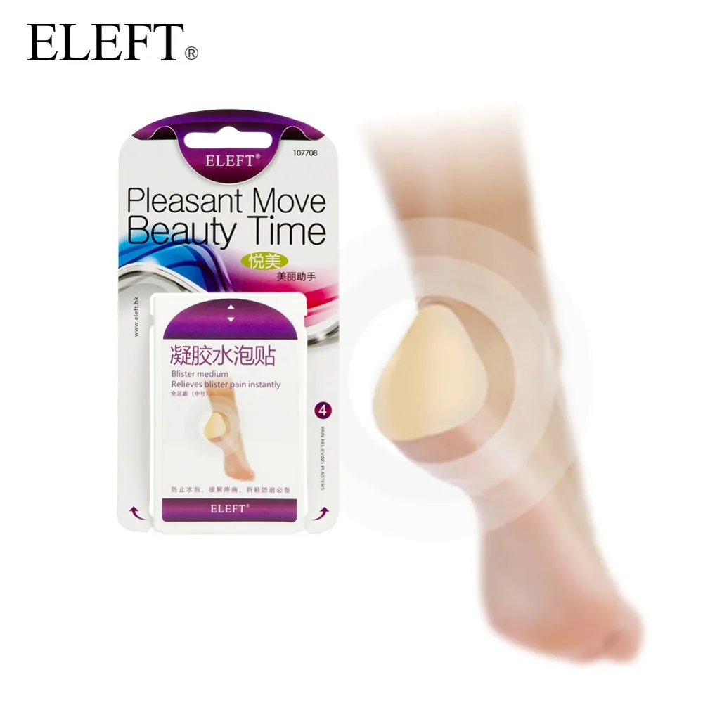 

ELEFT Plasters 1 set 4 pieces orthopedic adhesive medical plaster blisters removal relieve heel pain rubber pad pads insoles