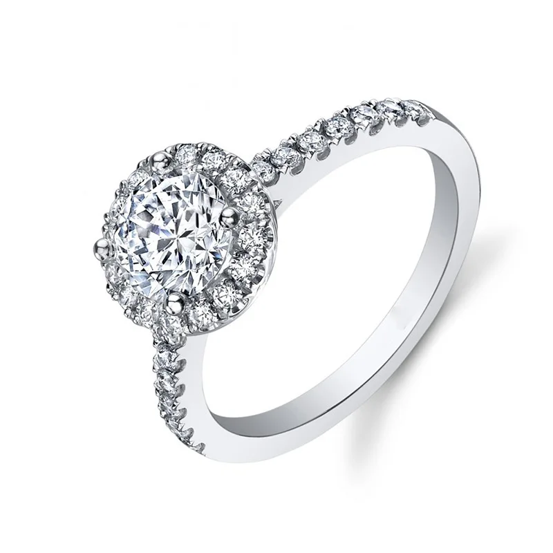 Круглое кольцо с камнем и кристаллами, обручальное кольцо для пары, обручальное кольцо для женщин, для мужчин, День святого Валентина