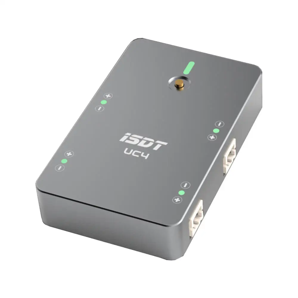 

ISDT UC4 18W 4X1.5A 1S MINI Smart Battery Charger With Type C Input PH2.0 Output