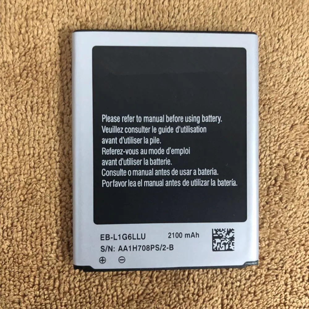 EB L1G6LLU 2100mah сотовый телефон Замена литий ионная батарея для Samsung GT i9300|battery for|battery for