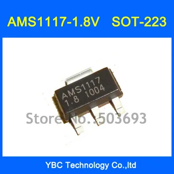 

100pcs AMS1117-1.8 AMS1117 1117 1.8V Voltage Regulator LDO SOT-223