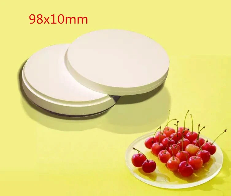 

100x10mm Dentmill Dental Zirconia CAD CAM Bloc for Coping & Full Contour,dental lab porcelain ceramic material