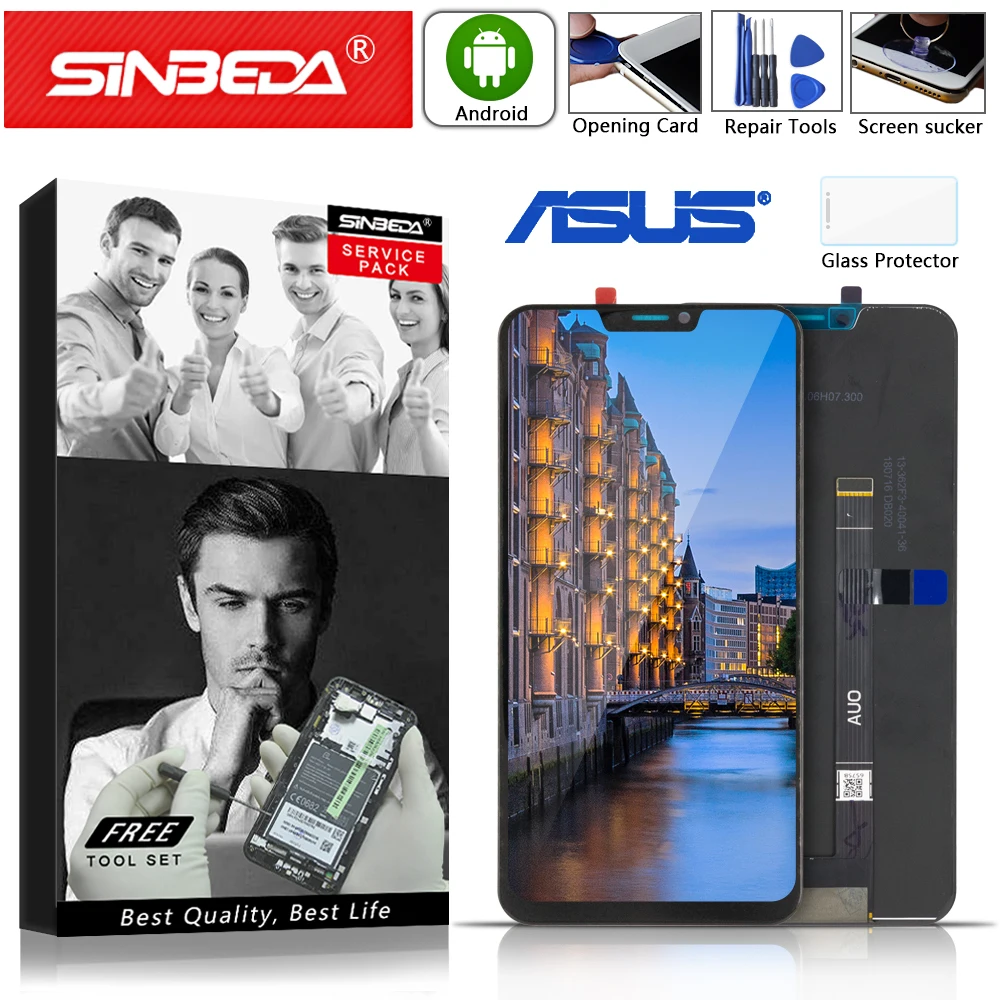 

6.2''Original LCD For ASUS ZenFone 5 ZE620KL Screen LCD Display For Zenfone 5 2018 Gamme Touch Screen Digitizer