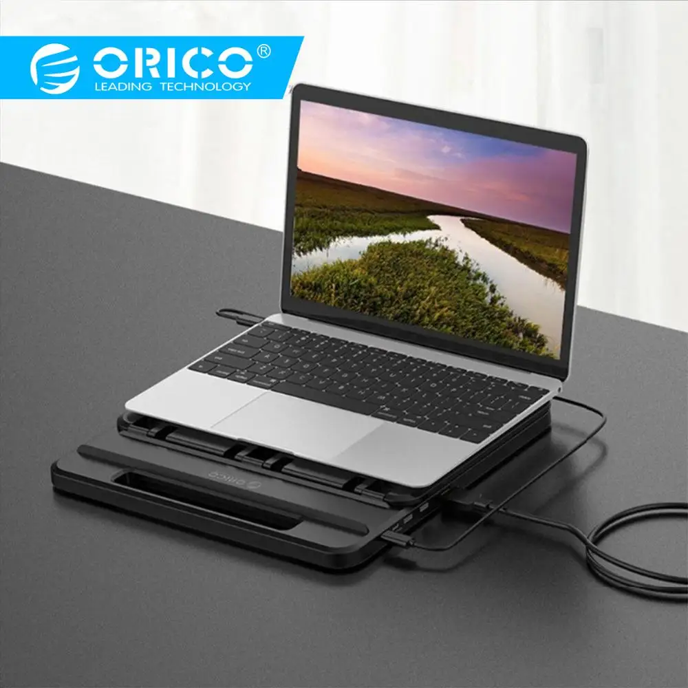 ORICO USB C концентратор USB-C-HDMI PD USB 3,0 концентратор с многоугольным регулируемым держателем для MacBook ноутбука планшета 4 в 1 док-станция