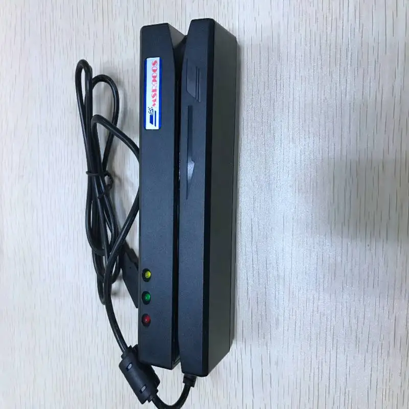 US $115.00 3Track HiCo Multifunctional Magnetic Stripe Smart IC Chip Card Reader Writer MSR900S Magnetic Card Encoder
