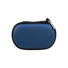 Новые портативные с sd-картой сумка EVA коробка для хранения наушников наушники USB кабель переноски мини-чехол с карабином синий для SSD