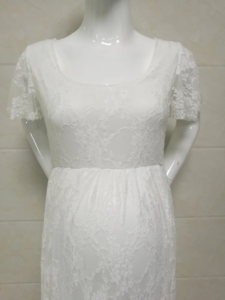 Ivory Maternity Maxi Dress