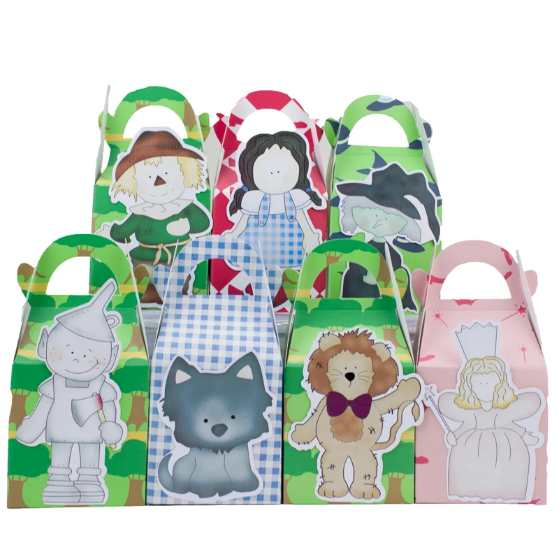 Wizard Of Oz Favor Box Candy Box Gift Box Kids Birthday Party