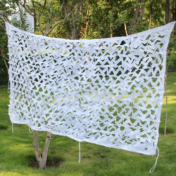 

2M*8M Fishing Sun Shade Tents 150D Polyester Oxford Filet Military Camouflage Net Fishing Sun Shade Tent Customized Size & Color
