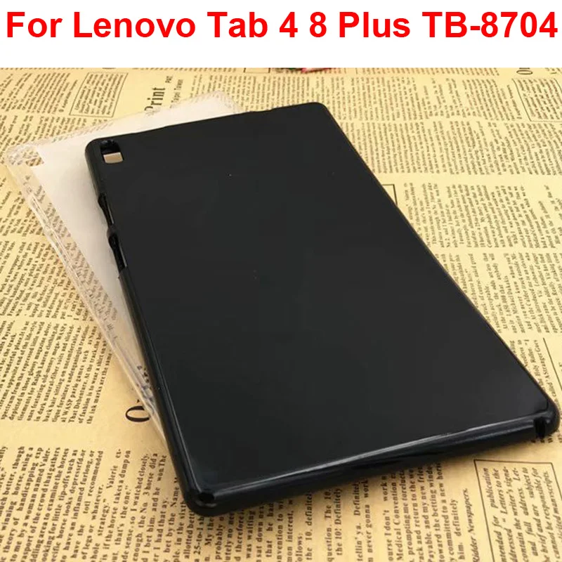 

For Lenovo Tab 4 8 Plus 8704F TB-8704 Cover Soft TPU Protector Shell Tab4 8Plus 8.0 inch Case bag Pouch Tb-8704X 8704N Capa