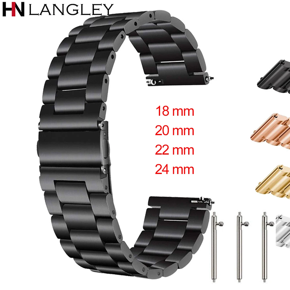 Buy General Universal 18/20/22/24 mm Watch Band Straps