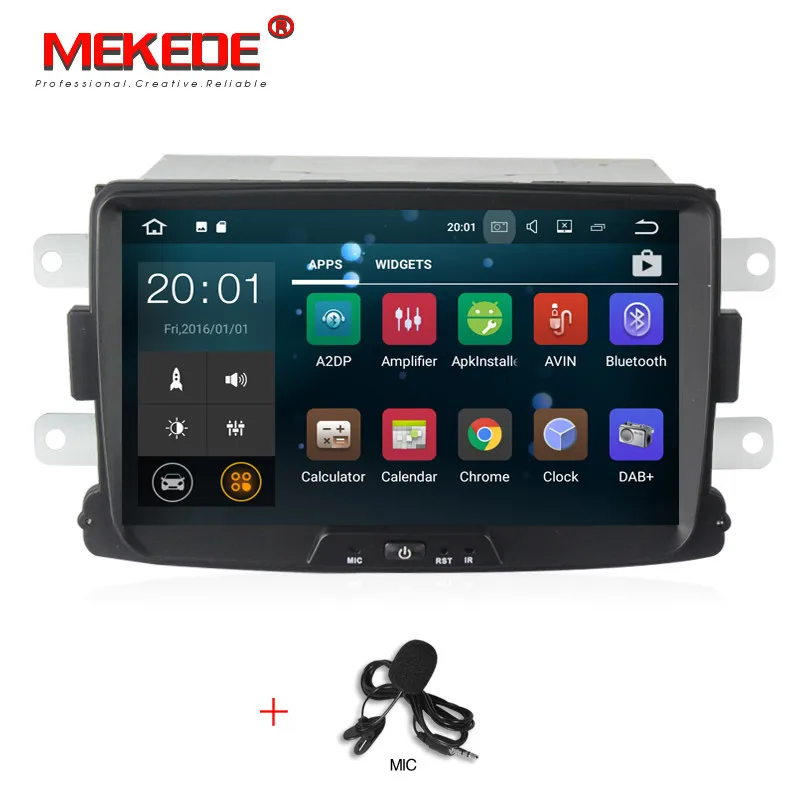 

Android 7.1.1 8 Inch Car DVD Player For Dacia/Sandero/Duster/Captur/Lada/Xray 2 Logan 2 RAM 2G WIFI GPS Navigation Radio