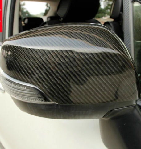 

Carbon Fiber Rear View mirror side Mirrors cover Trims For SUBARU XV 2012+