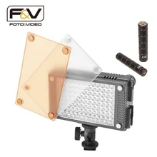 F&V HDV-Z96 II Z-flash LED DSLR Video Camera Dimmable Lighting Kit/photo video light For DSLR camera/DV Camcorder