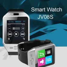 Bluetooth Smartwatch Tragbares Gerät JV08S Smart uhr Für Android IOS Samsung iphone Sony Telefon Smartphone GSM Sim-karte