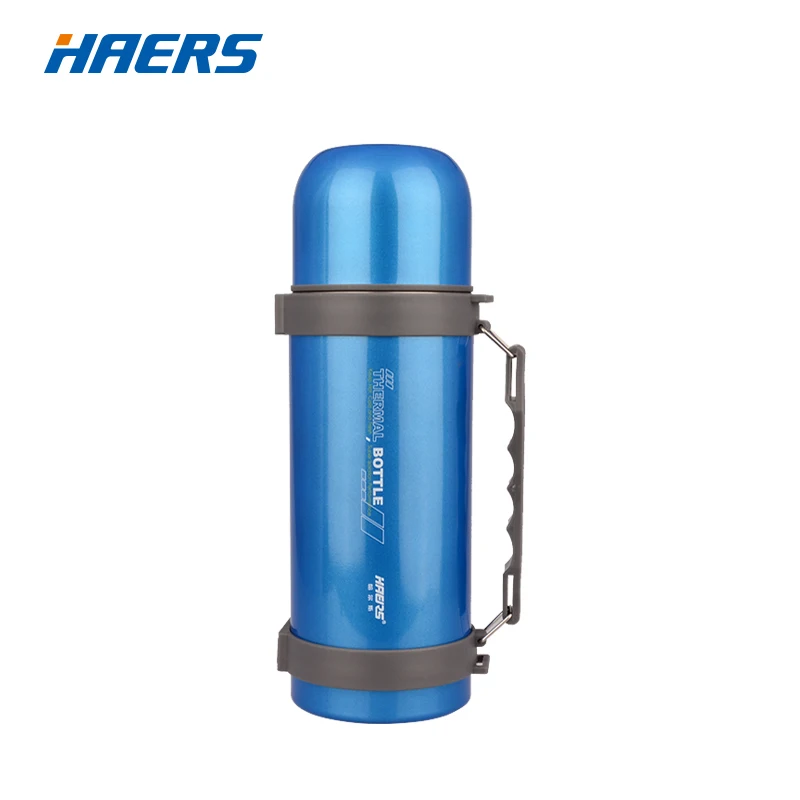 Haers двойной нержавеющей стали термосы большой емкости для спорта на открытом воздухе посуда для напитков HY-1000W-2