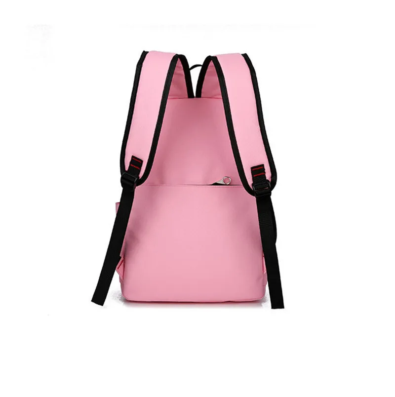 Sac à dos fille toile 4 pièces 9