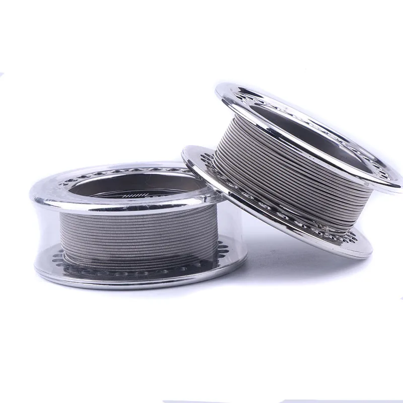 5 м/рулон XFKM SS316L нагревательная проволока Clapton для RDA RBA перестраиваемая DIY катушка