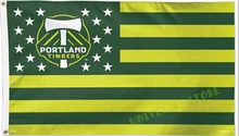 3ft x 5ft Portland Timbers Stars and Stripes MLS Flag and Banner 100D