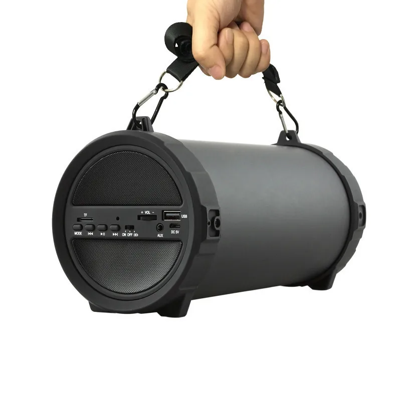 

Portable Bluetooth Speaker Bluetooth Player Stereo Wireless Portable Sound Box Speakers For SmartPhone Support AUS/SD Card