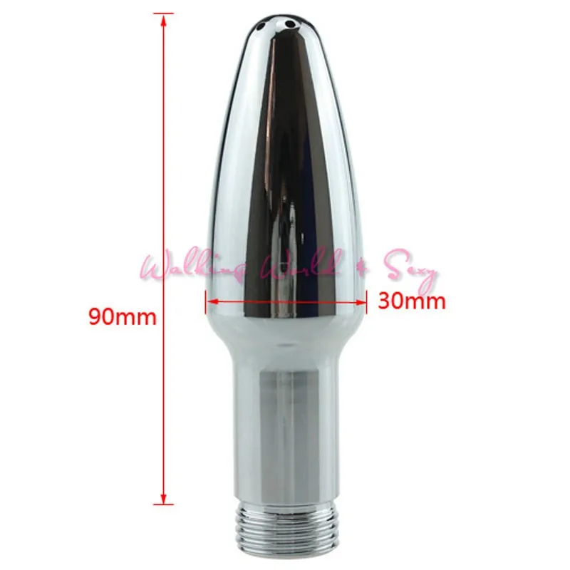 Mini Aluminum Enema Shower Head Bathroom Rectal Syringe Vaginal Anal Cleaner Colonic Douche System Sex Products For Women Men (11)