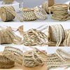 5M DIY Craft Vintage Natural Hessian Jute Twine Rope Wedding Party Burlap Ribbon Decor Home Spool Festival Scrapbooking 9 Styles ► Photo 1/6