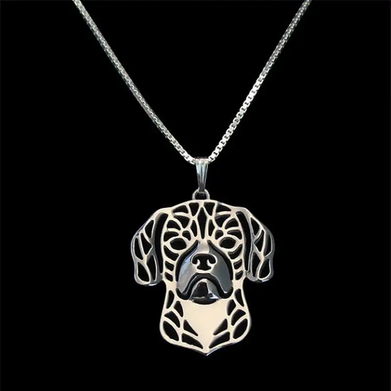 Fashion Jewelry Alloy Dog Shaped Necklaces Ladies' Puggle Dog Pendant