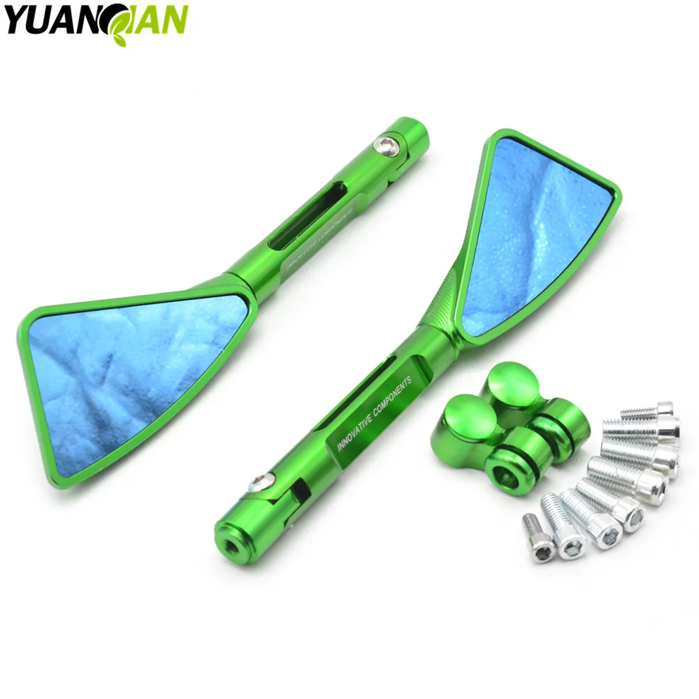 

7/8" 22mm Motorcycle Mirror Sport Bike Moto Metal Handle Bar End Mirror Rearview Side Mirror For Kawasaki Z1000 Z800 Z750 EX-300