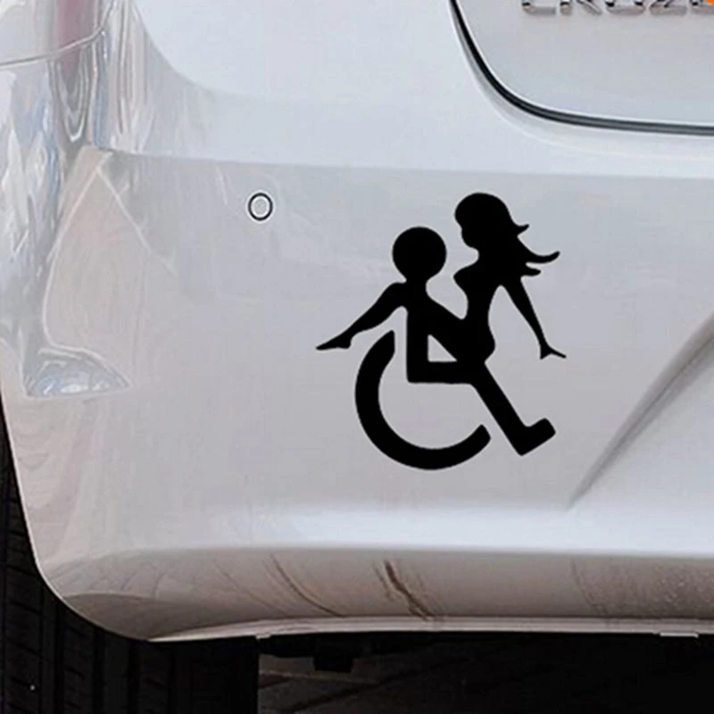 Rollstuhl Sex Lustige Aufkleber Aufkleber Fur Autos Bikes Boote Decal Sticker For Carfunny Decal Aliexpress