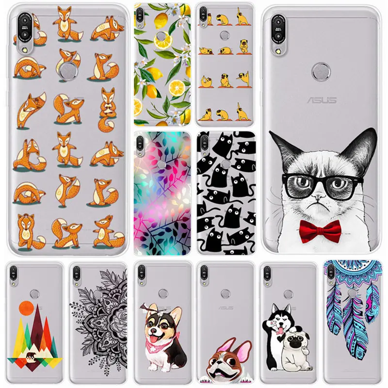 

ZB602KL Case For Asus Zenfone Max Pro M1 ZB602KL 4 64GB Back Cover Silicone Capa Zenfone Max pro ZB601kl Phone Case Coque Funda