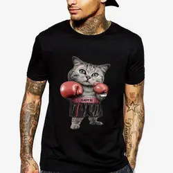 SHUJIN модная футболка мужская 3D печать животных с коротким рукавом Футболка Новая мужская с круглым вырезом Повседневная Фитнес верхняя