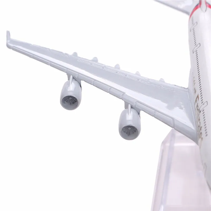 JIMITU 16 см 380 Emirates Airlines A380 авиационная модель металлические украшения авиационный самолет сувенир