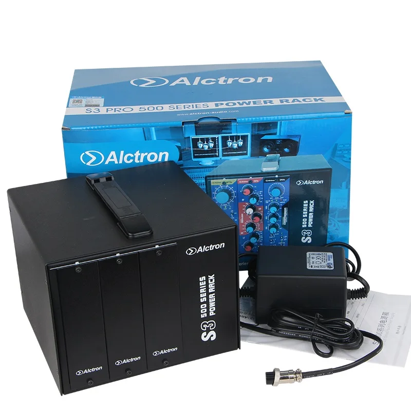 Alctron S3 500 серия модулей фантомное питание и XLR портативный шасси 3 канальный блок