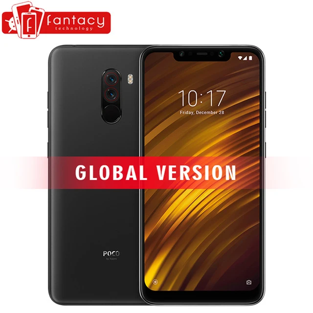 Global Version Xiaomi POCOPHONE F1 6GB 128GB POCO F1 Snapdragon 845 6.18" Full Screen 20MP Front Camera LiquidCool Smartphone CE