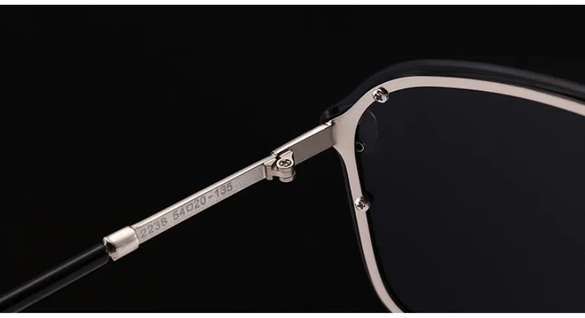 CCSPACE череп заклепки V прямоугольные солнцезащитные очки для мужчин и женщин Ретро металлическая оправа Брендовые очки дизайнерские модные мужские женские оттенки 45480