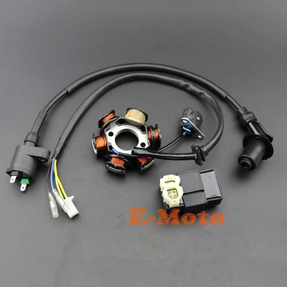 GY6 150 MAGNETO STATOR COIL CDI BOX IGNITION kits For 150CC STOCK ATV GO KART MOPED free shipping | Автомобили и мотоциклы